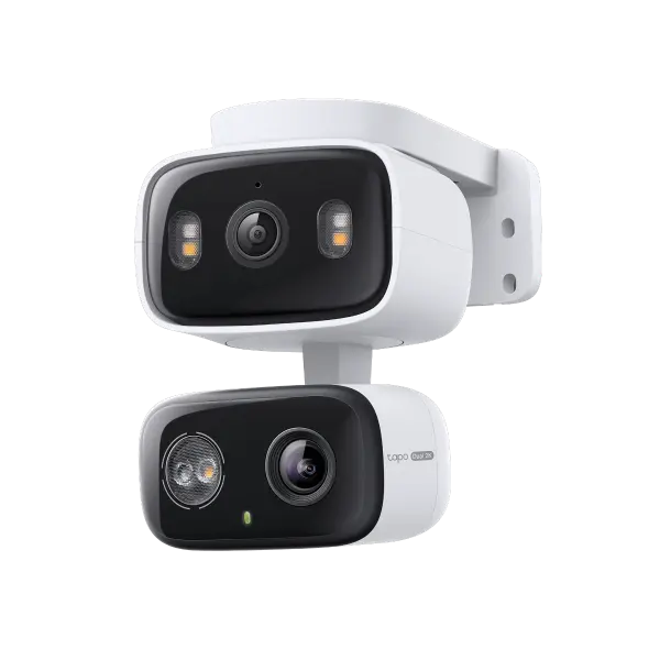 CAMARA TP-LINK TAPO C246D TIPO PT DOBLE LENTE INT-EXT 3MP VISI 360? VIS. NOCT. WI-FI BIDIRECIO 512GB