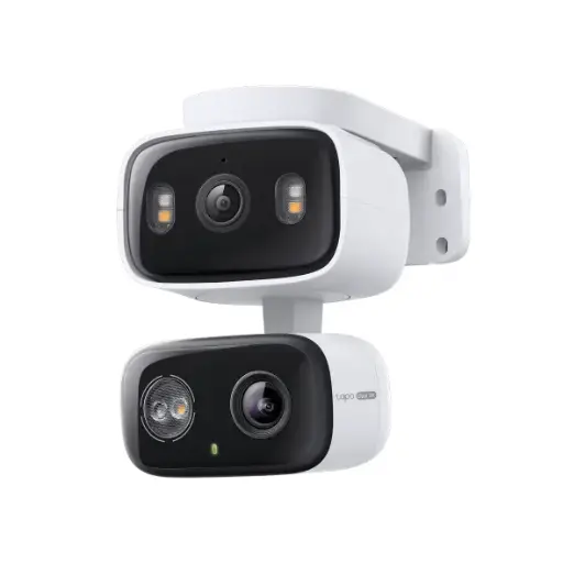 [CAMTPLTAPOC246D] CAMARA TP-LINK TAPO C246D TIPO PT DOBLE LENTE INT-EXT 3MP VISI 360? VIS. NOCT. WI-FI BIDIRECIO 512GB