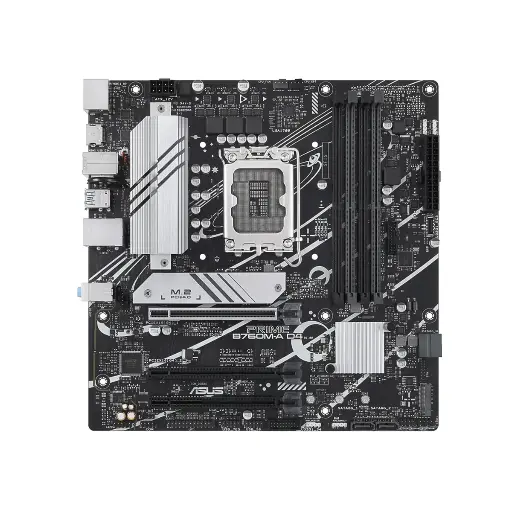 MBO ASUS PRIME B760M-A D4 13VA LGA1700 DDR4-5333 HDMI DP 2M.2 USB3.2 USB-C PCIE4.0 mini-ATX